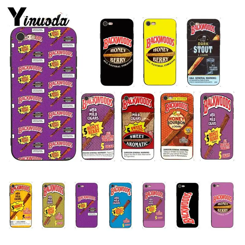 Yinuoda Backwoods honey Berry сигары чехол для телефона чехол для iPhone 8 7 6 6S 6Plus X XS MAX 5 5S SE XR 10 чехол s 11 pro max