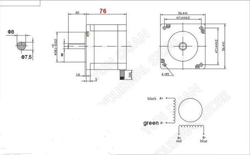 5:1~ 80: 1 червячный редуктор RV030 скорость редуктор с Nema23 1.8NM 260Oz-in шаговый двигатель DM556 Драйвер+ 200 Вт источник питания DC 24 в комплект