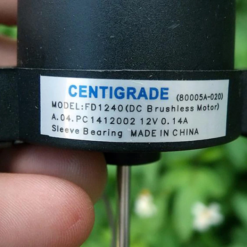 Бесщеточный двигатель постоянного тока DC12V 0.12A 4000 об/мин звука Встроенный привод