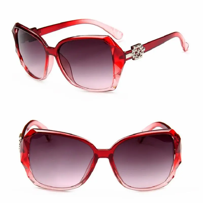 Женские винтажные солнцезащитные очки брендовые дизайнерские с кольцом защита