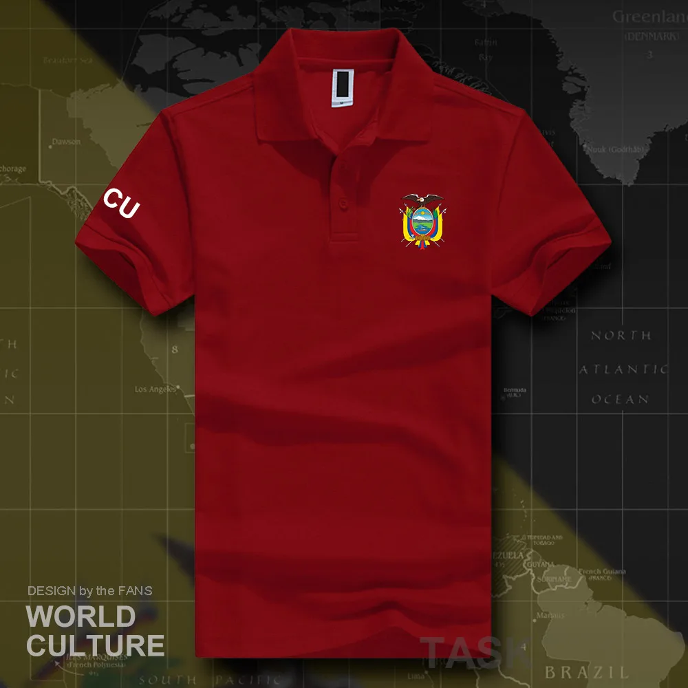 Эквадор эквадорские рубашки поло для мужчин с коротким рукавом белые бренды