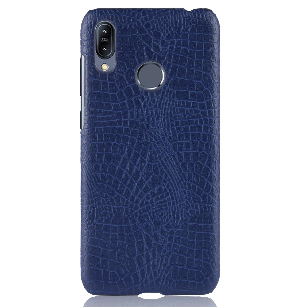 Чехол для ASUS Zenfone Max Pro M2 ZB631KL роскошный жесткий чехол из крокодиловой кожи с узором