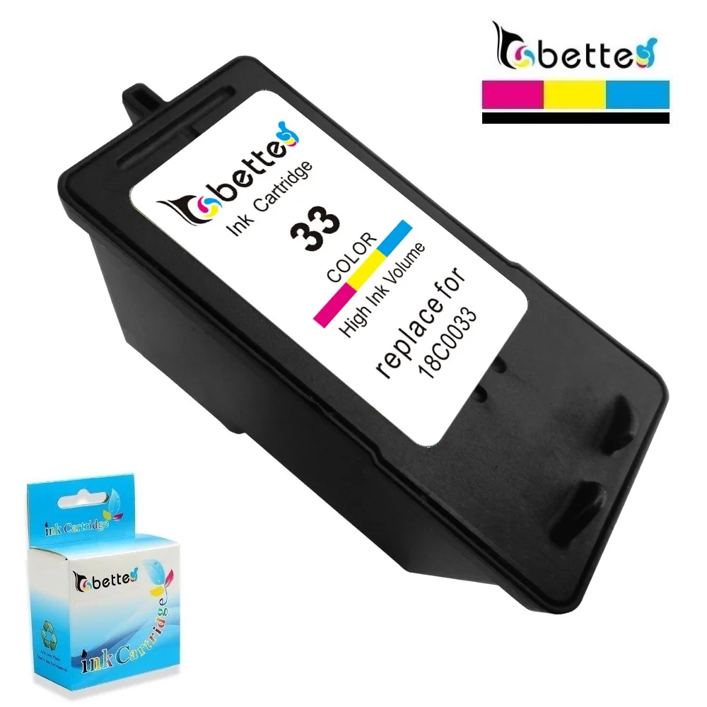 Чернильные картриджи для принтеров Lexmark 33 18C0033 X3350 X5210 X5250 X5270 X5450 X5470 X7170 X7300 X7350 X8350 Z810
