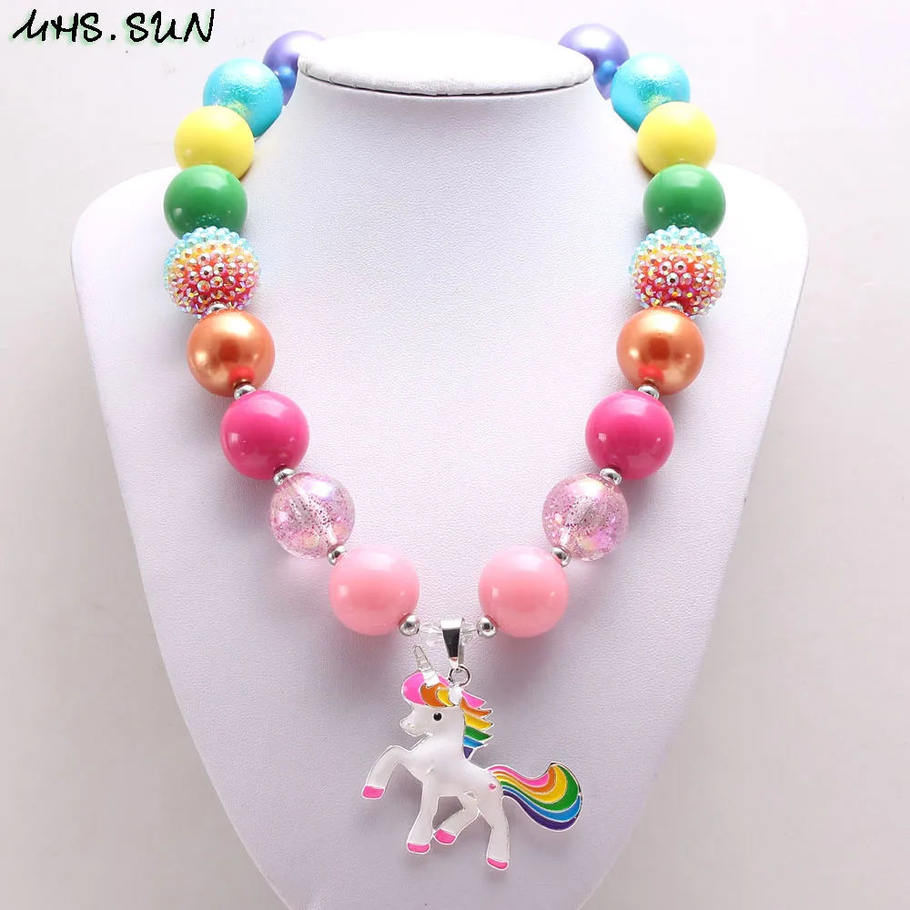 Служба. Защита от солнца Детская Единорог красивое женское ожерелье украшение на