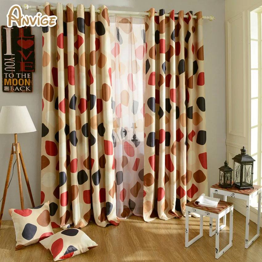 Экологичные 2 цвета плотные Шторы ребенок мультфильм окна маленьких настроить