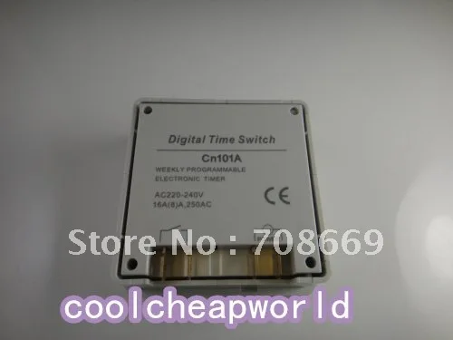 Водонепроницаемый цифровой программируемый таймер постоянного тока 12 В с