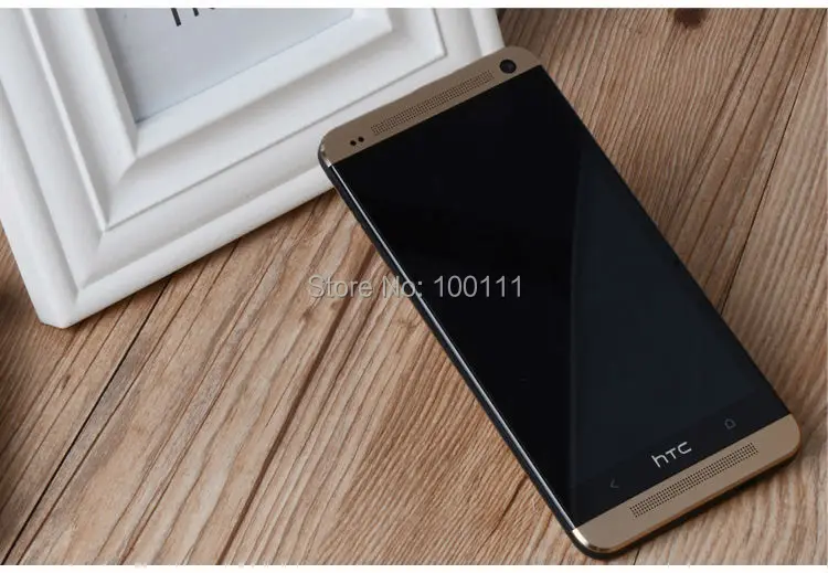 htc One M7 мобильный телефон разблокирован, Android, 801e смарт мобильный телефон Восстановленный
