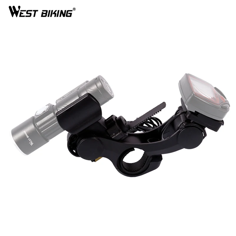 Удлинитель для ручки велосипеда WEST BIKING нейлоновый двойной держатель горных и