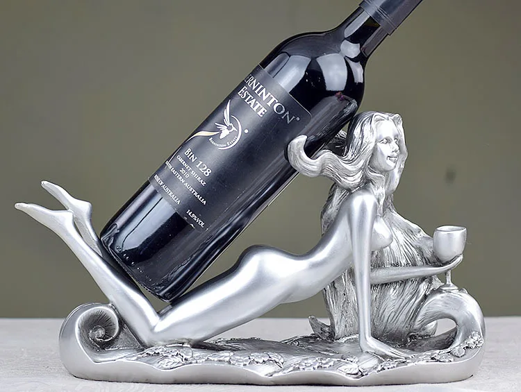 Сексуальная Богиня винный шкаф винтажный домашний декор бар украшение держатель