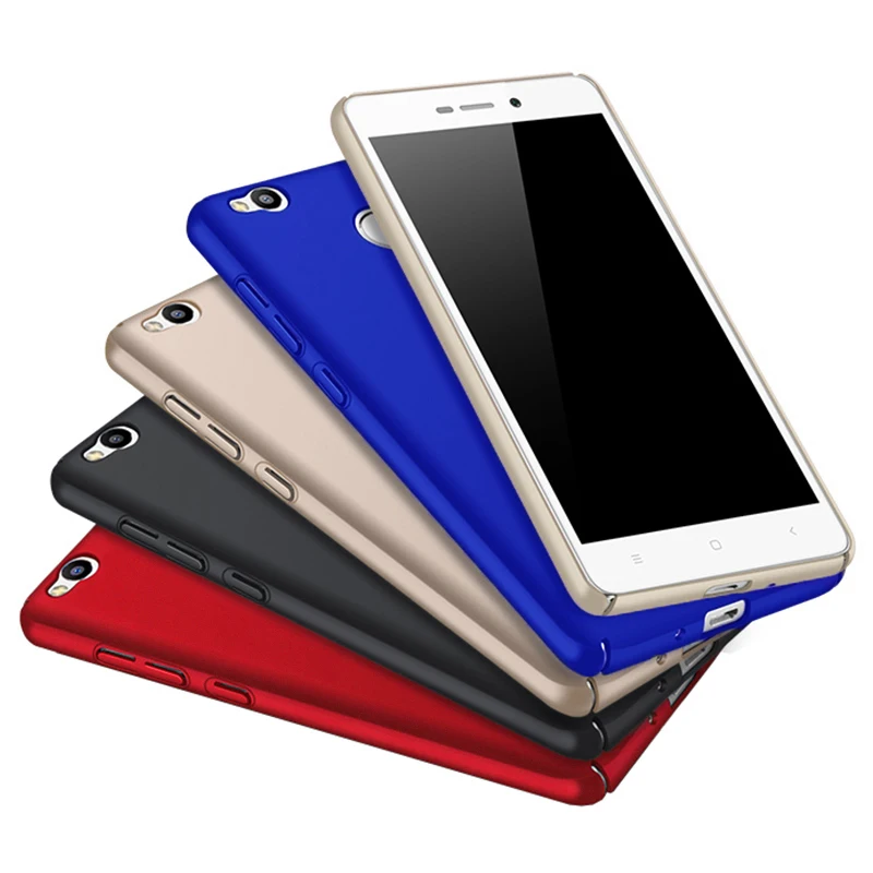Full Cover Hard Plastic 5.0For Xiaomi Redmi 3 Pro Case For 3S Cell Phone Back |