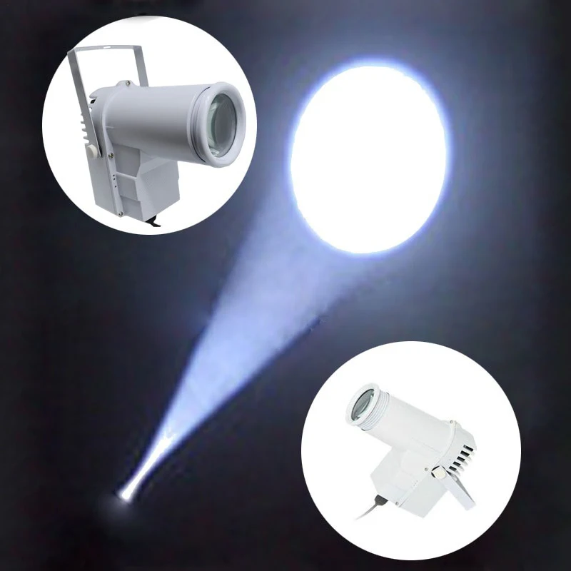 

2pcs/lot Powerful bright 10W White color LED Stage Pinspot Lights Beam Spotlight Professional DISCO KTV DJ Stage Lighting Effect