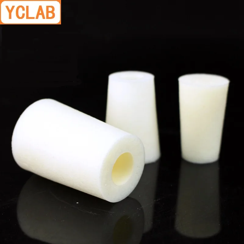 Силиконовая пробка YCLAB для тестовой трубки, дышащая кремнезема, лабораторное химическое оборудование михаил васильевич супотницкий виктор александрович ковтун химическое оружие на ближнем востоке