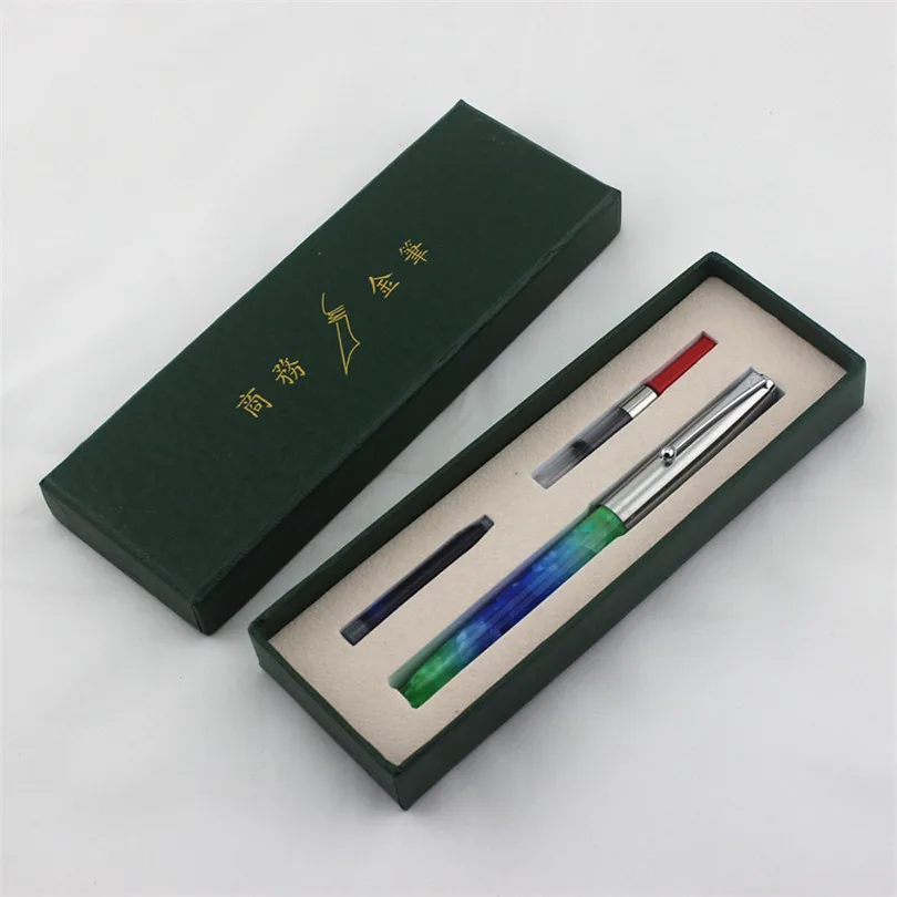 Роскошная перьевая ручка Jinhao деловая офисная чернильная подарочные ручки