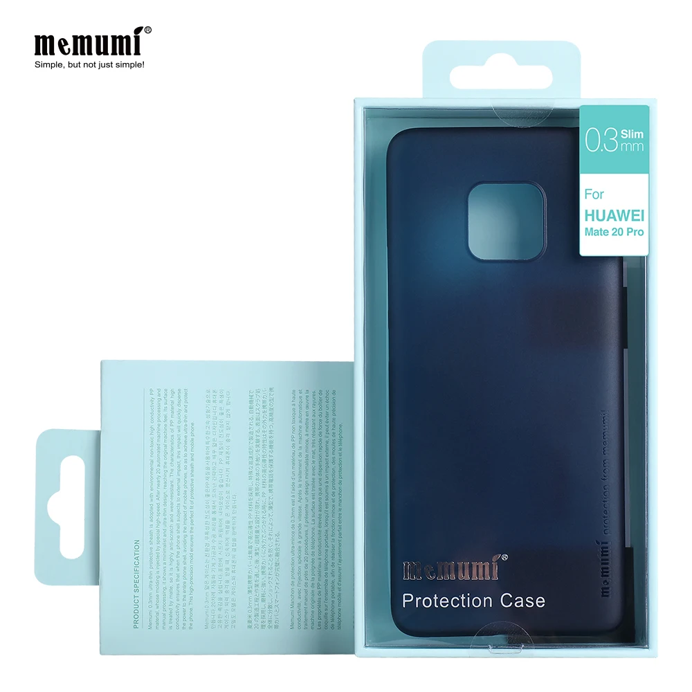 Memumi Ulatra Тонкий чехол 0,3 мм для huawei mate 20 Pro матовый Finshi Cating чехол PP Жесткий Тонкий чехол для huawei mate 20pro Funda