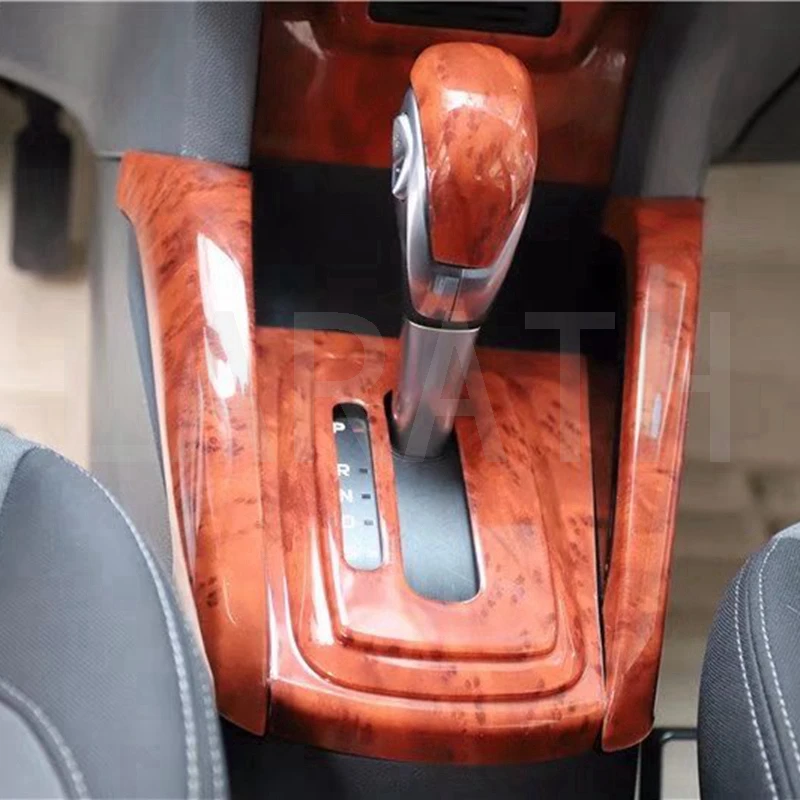 Для Ford ecosport 2013- ABS автомобиля на панели переключения передач накладка чехол для рычага переключения передач автомобиля-Стайлинг автомобиля аксессуары 2 шт
