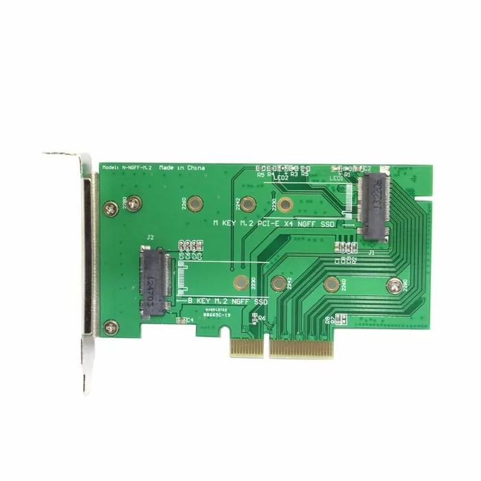 M.2 NGFF PCIe 4-полосный SSD для pci-e PCIE 3 0x4 &amp в SATA адаптер Samsung xp941 LITE-ON IT M6E с