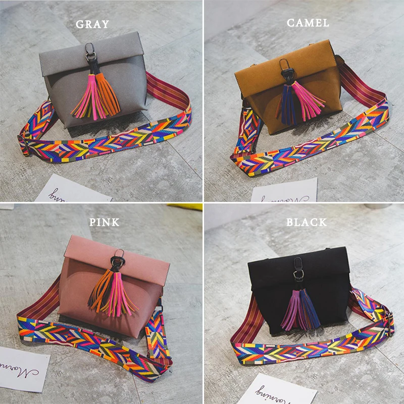 

New 2019 Women Designer Handbags Messenger Shoulder Bags Tassel Crossbody Bags Party Bolsa Feminina Bolsos Muje Large Capacity