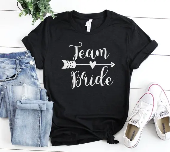 

Sugarbaby Bride Squad Shirt Team Bride T shirt Bridal Party Clothing Wedding Party Tee Ladies Shirt Gift Tee Drop ship