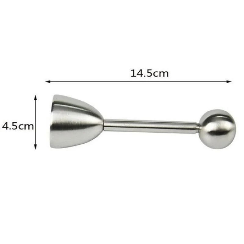 

Egg Cutter Kitchen Gadgets Cracker Boiled Egg Separator Topper Stainless Steel Breakfast Kitchenware Knocker Opener Divider p20