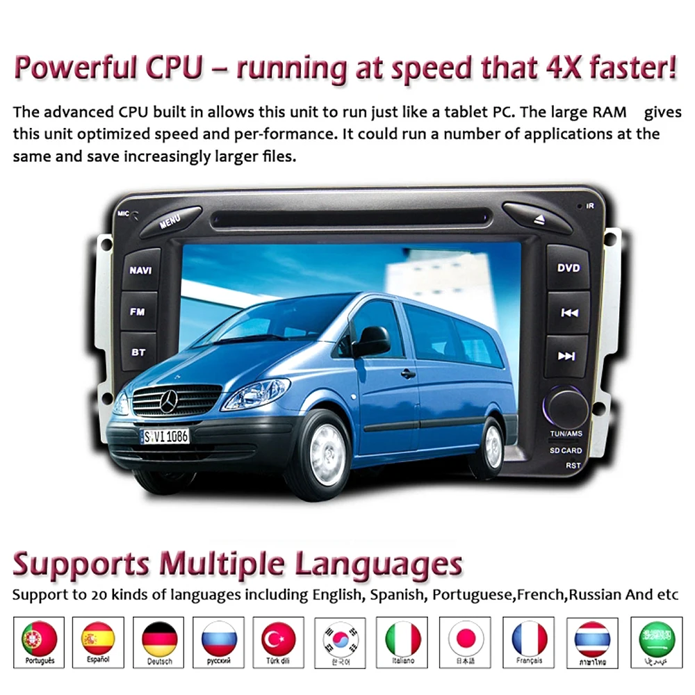 Morovan Автомобиль DVD GPS Навигация Для Benz C Class W203 2000 2004 Viano Vito CLK C208 C209 W208 W209 W210 W168 С 3 Г BT