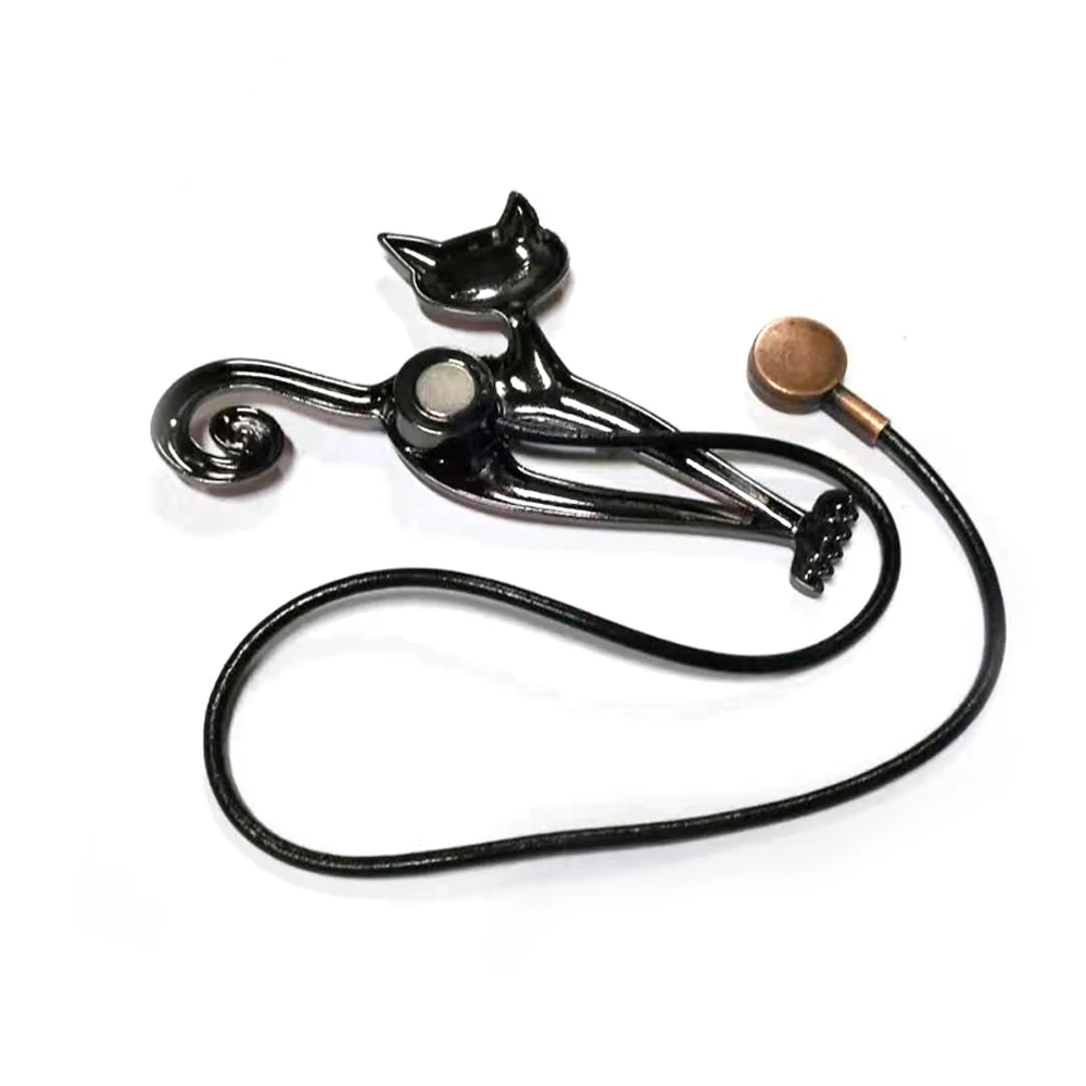 1 шт. металлические застежки для штор зажимы держателя покрытая кожей Ванна Душ