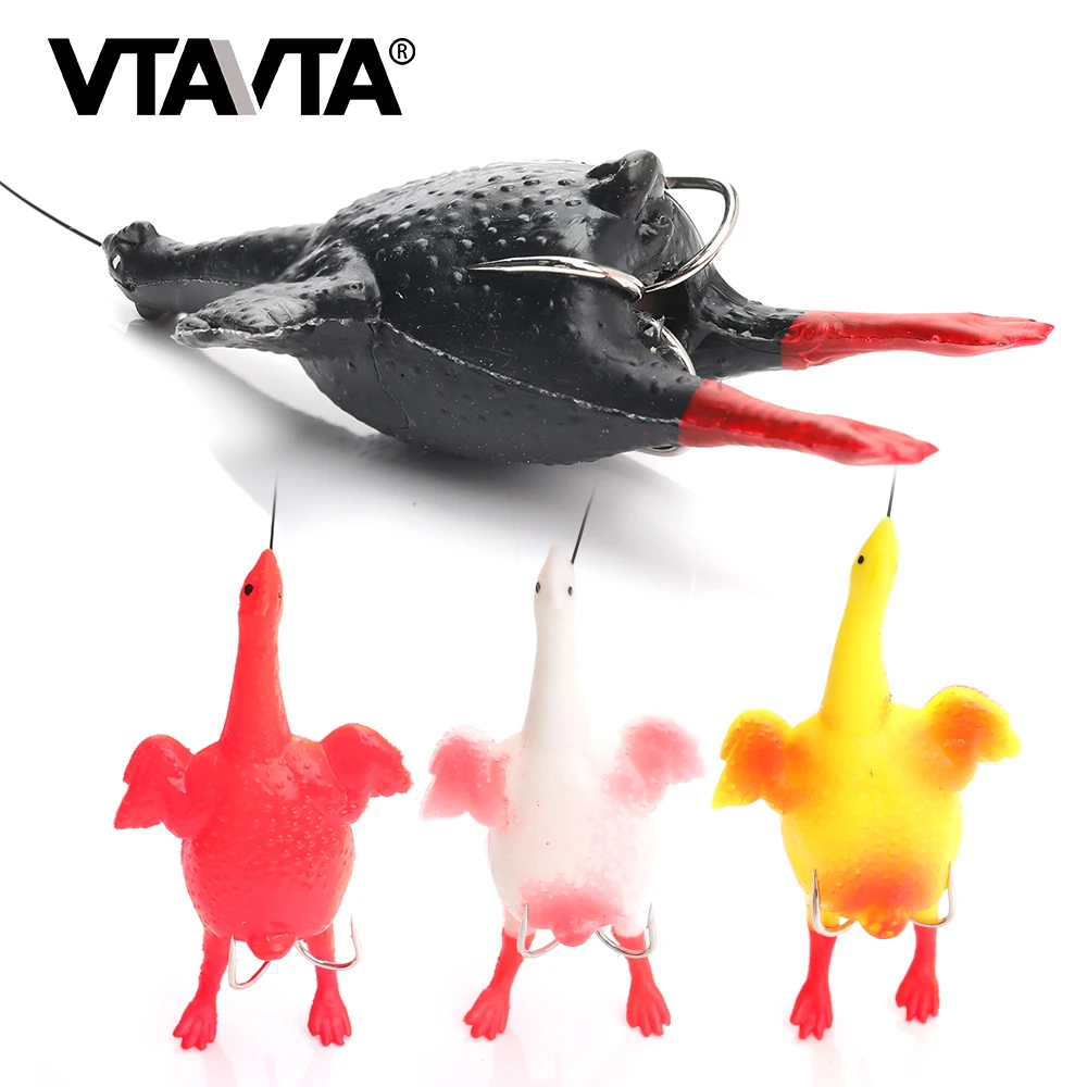 VTAVTA, приманка для рыбалки, мягкий воблер, индейка, Topwater, 8,5 см, 8,85 г, приманки для рыбалки, мягкая искусственная приманка, приманка, pesca, щука, приманка для рыбалки