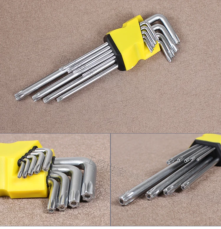 Новинка 9 шт./лот шестигранный ключ звезда гаечный Тип L|hex key wrench|hexagon wrenchkey wrench |