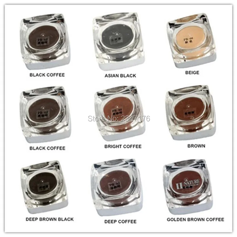 10 шт. пигментная паста для перманентного макияжа цветов|tattoo ink set|tattoo inkpigment paste |