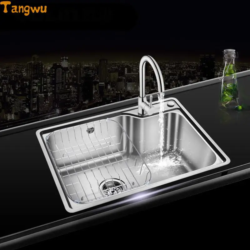 Кухонные раковины бесплатная доставка раковина с одним слотом в упаковке из