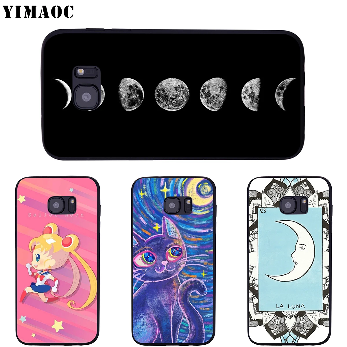 YIMAOC Ла-Луна Чехол для Samsung Галактики A7 A8 A9 A10 A20 A30 A40 A50 A70 M10 M20 M30 S10e J6 плюс | Мобильные