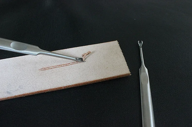 2 шт DIY кожевенное ремесло резные кожаные инструменты рабочие металлические