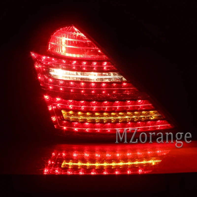 Светодиодный задний фонарь для Mercedes-Benz W221 S-Class 2009-2012 задний фонарь Тормозная сборка автомобильные аксессуары