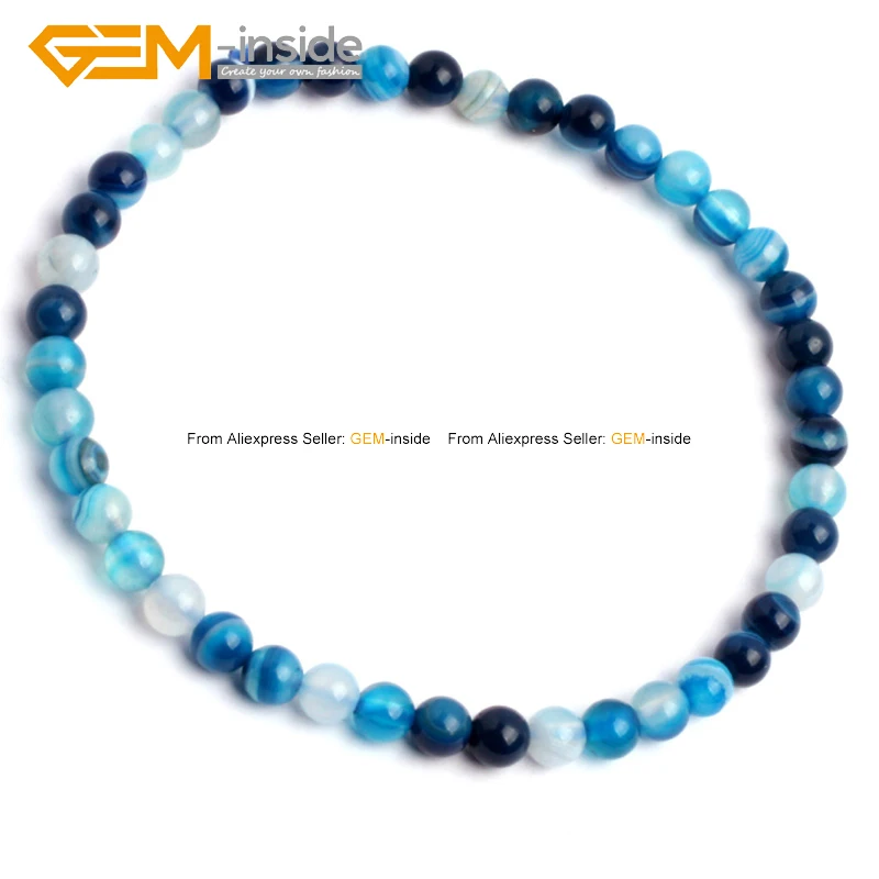 Браслет женский из натуральных камней регулируемая длина 7 5 дюйма | Украшения и