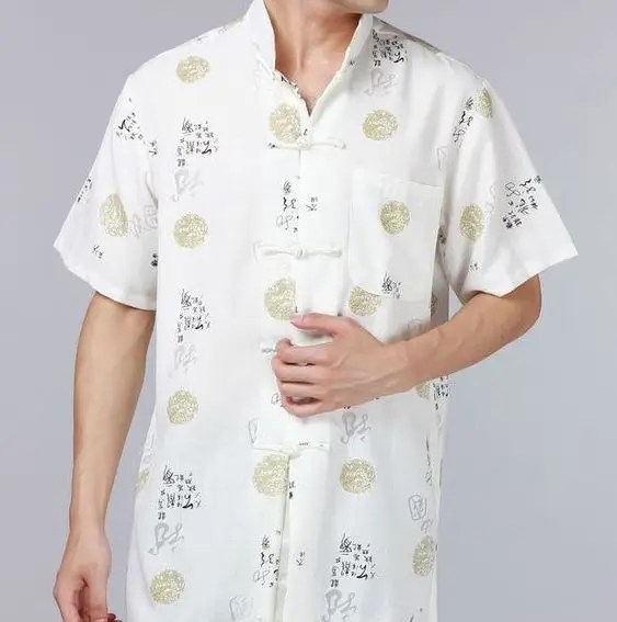 

Shanghai Story new sale Linen Tang suitChinese Traditional Chinese ethnic clothing Tang suit mandarin collar shirt JY052