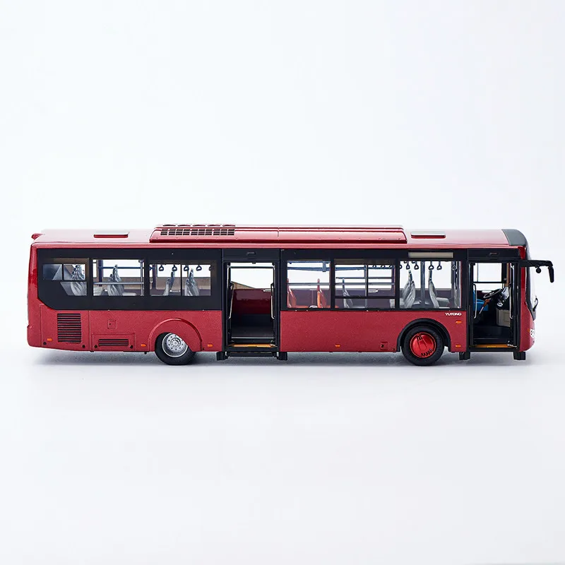 Игрушечная модель из коллекционного сплава подарок 1:42 оригинал Yutong ZK6128 авто