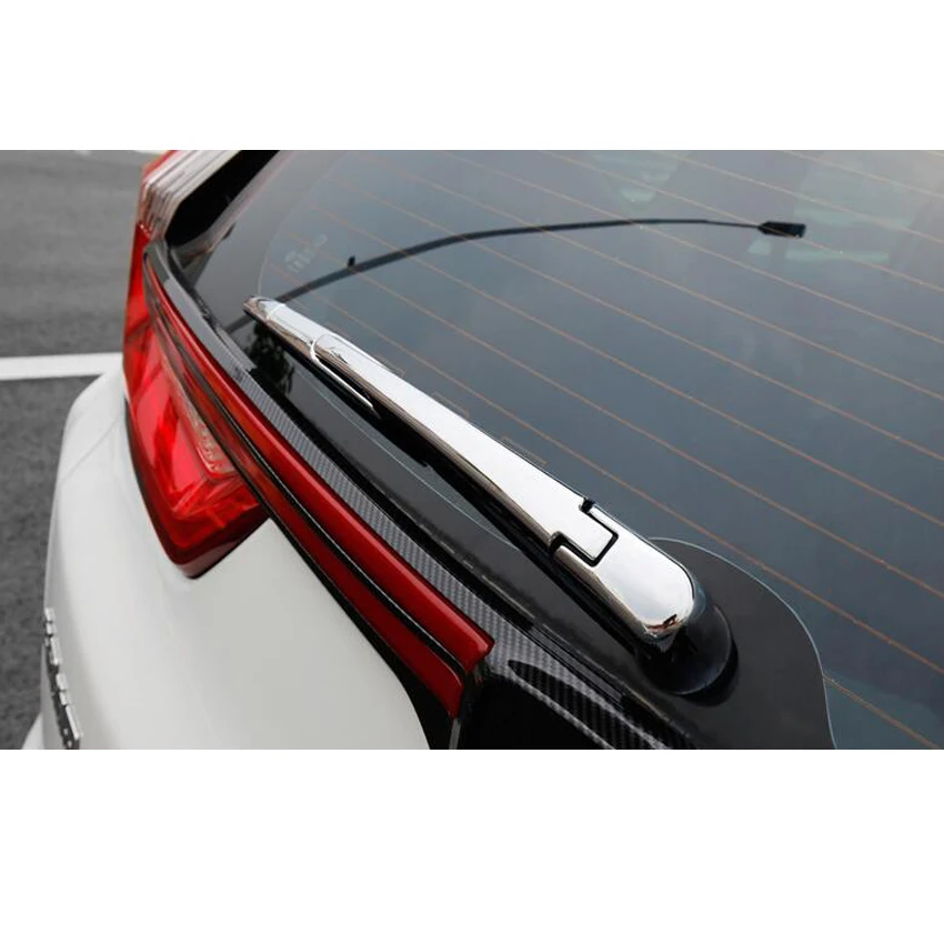 YAQUICKA For Honda CRV CR-V 2017 2018 2019 Car Exterior Rear Rain Wiper Decoration Cover Stickers Chrome ABS Styling Trim | Автомобили и
