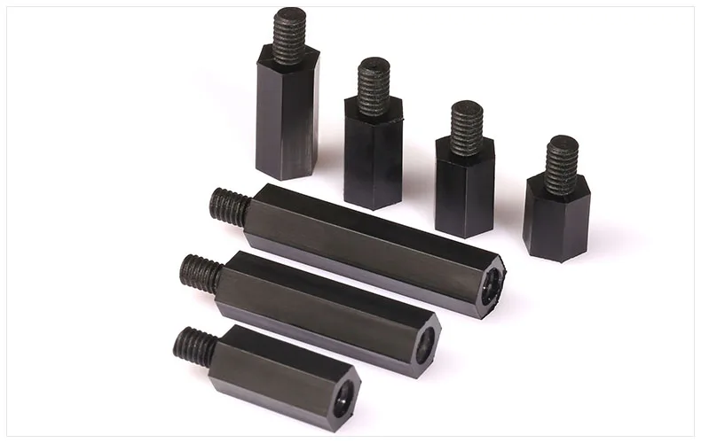 Нейлоновая стойка-распорка для материнской платы 100 шт./упаковка M3 + 6 мм с резьбой