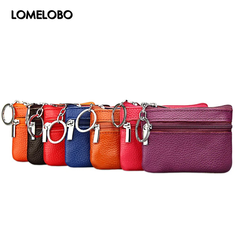 Lomelobo женские маленькие кошельки для монет из натуральной кожи Женский Детский