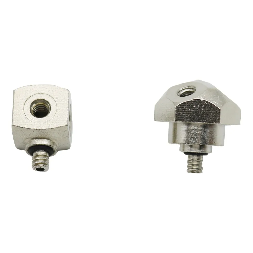 3/16" Female Thread 3 Holes, 4 Holes Connectors Agriculture Brass mist nozzle holder for Connecting Atomizing Nozzle 50 Pcs