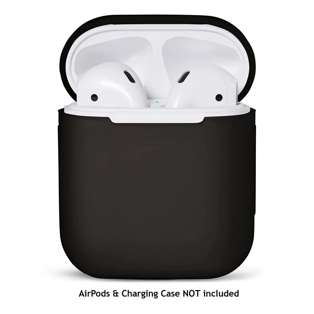 Удобный чехол для зарядки защита от потертостей AirPods силиконовый Защитный Apple Airpod
