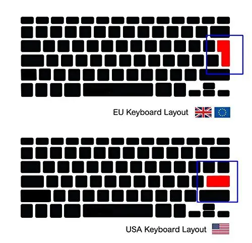 Защитный чехол для клавиатуры Apple новый Macbook Retina 12 дюймов A1534 с дисплеем версия