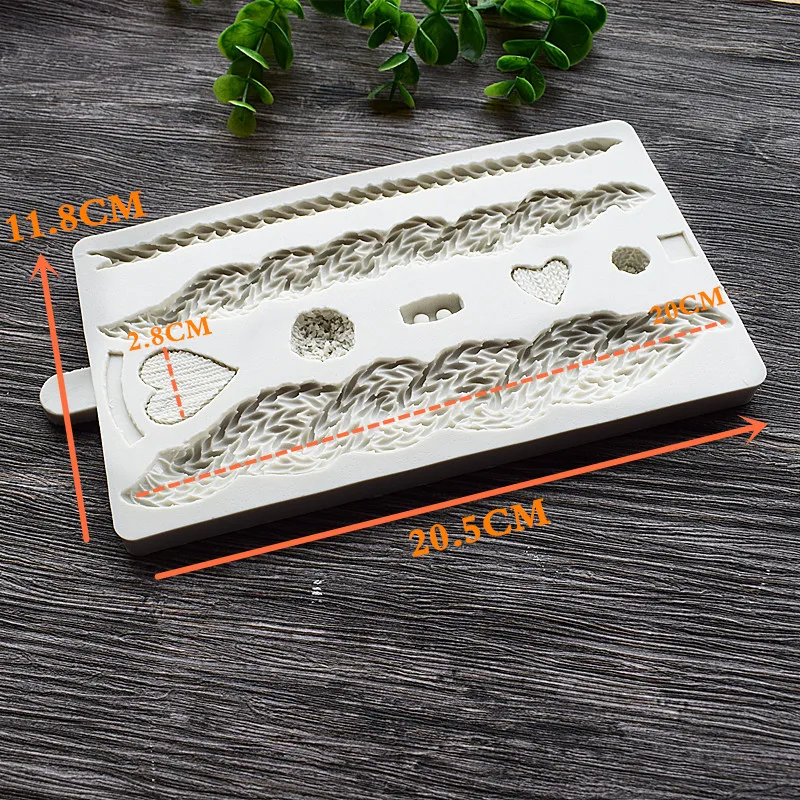 Свитер Fondant (сахарная) впечатление коврик силиконовые формы для трафарет