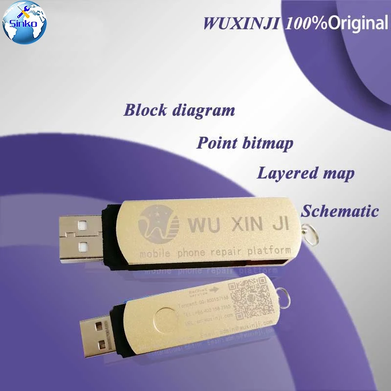 100% оригинальная платформа WUXINJI Wu Xin Ji для IPhone IPad Samsung Bitmap материнская плата схемная