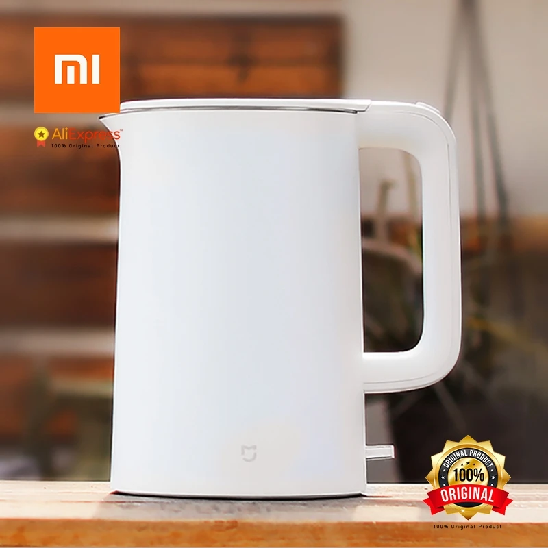 Оригинальный электрический чайник Xiaomi Mijia 304 л бытовой из нержавеющей стали с