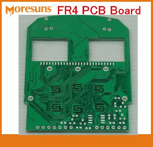 Быстрая бесплатная доставка UL ROHS FR4 без свинца HASL жесткий PCB 2 4 слоя печатной платы