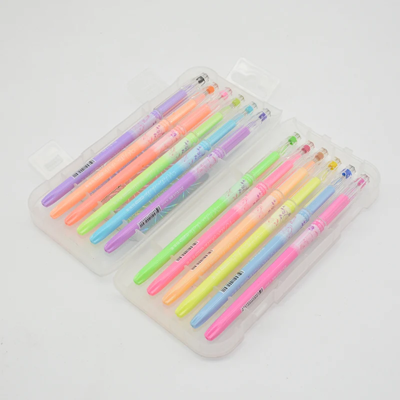 Ручки гелевые 12/24/36/48 ручки кавайные школьные принадлежности|kawaii school supplies|pen gel pengel
