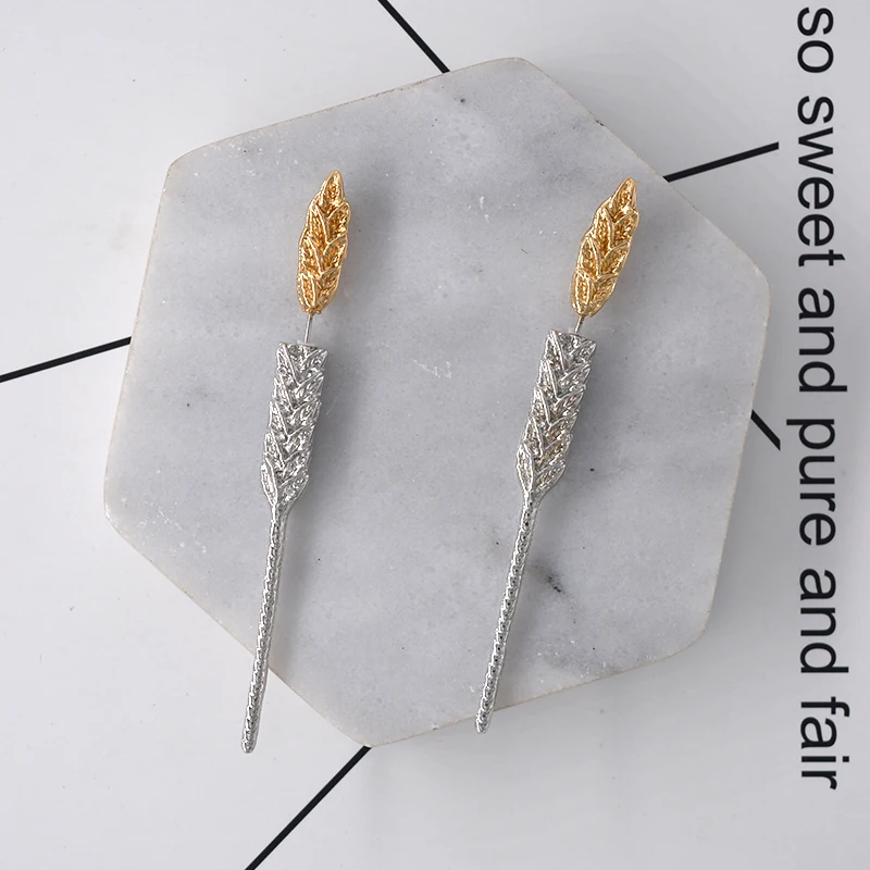 New Design Quality Charm Girl Hot Popular Crystal Fashion Wheat String Long Dangle Earrings for Women Best Gifts | Украшения и