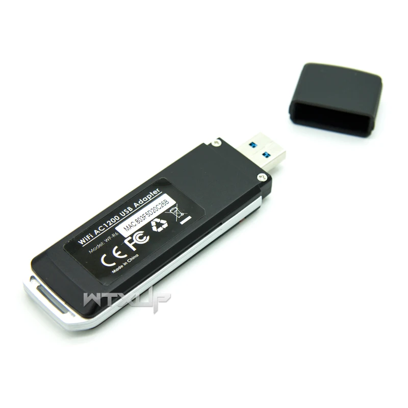 AC1200 беспроводной адаптер с двойным диапазоном 2 4G 5G USB 3 0 RTL8812AU двумя антеннами