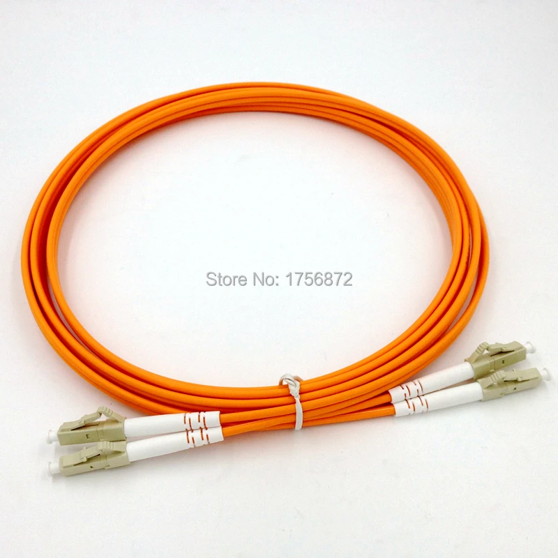 

10Pieces/Lot Jumper Cable LC-LC LC To LC Fiber Optic Optical Patch Cord 3M Duplex Multimode