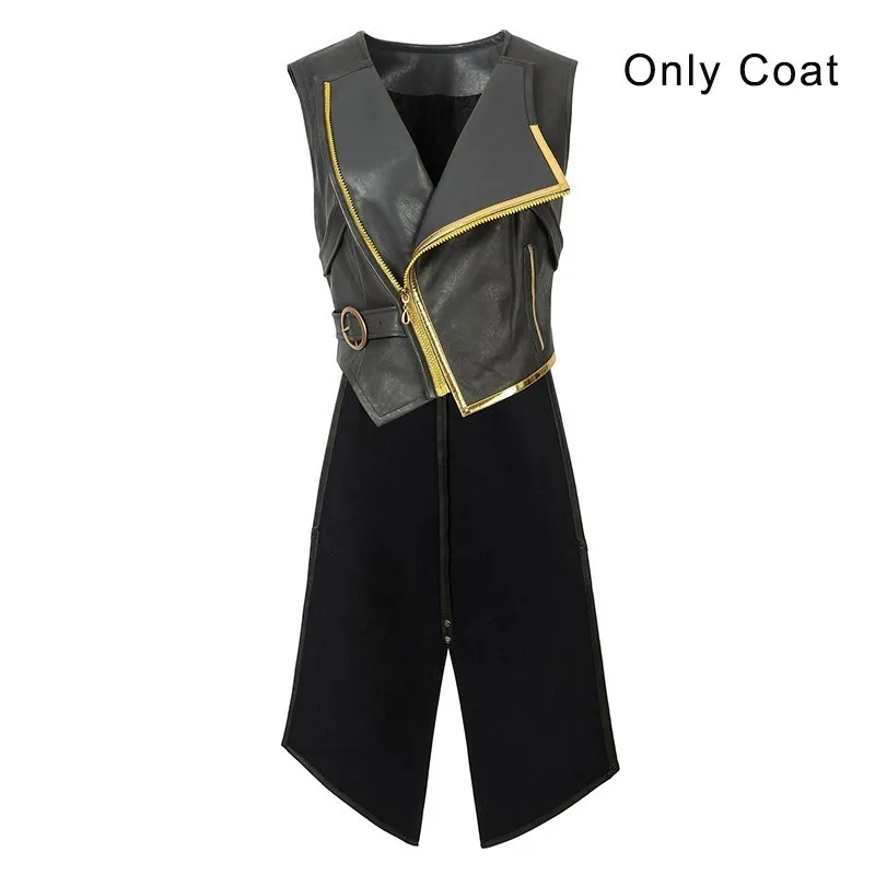 Only Coat Костюм Аш елизаны Каледонии; карнавальный костюм героя на Хэллоуин для взрослых женщин; жилет; Броня; шляпа; перчатки; пояс; ботинки; карнавальный костюм - Цвет: Only Coat